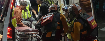 空勤海上救援 ! 花蓮東北85浬「漁順吉66號漁船」外籍漁工受傷  